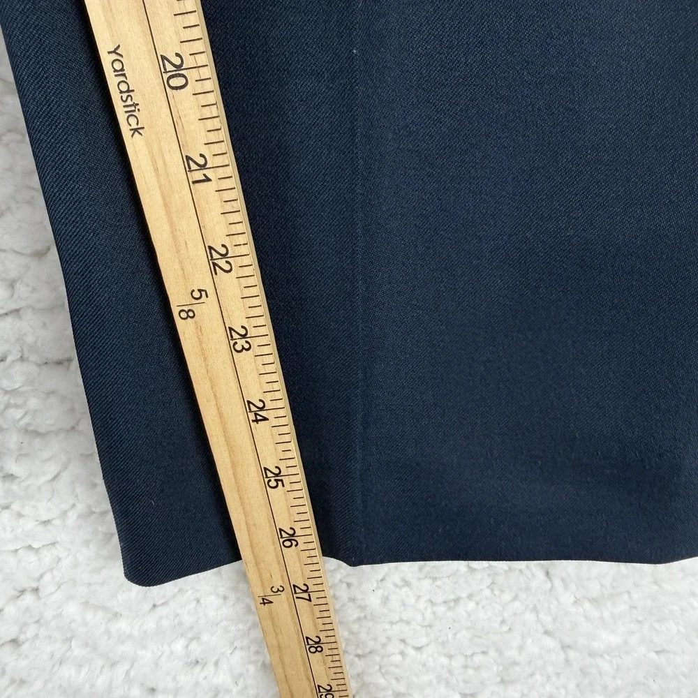 Vintage Levis Action Slacks Pants Mens 32x27 Blue Flat Front Dress Slacks Office